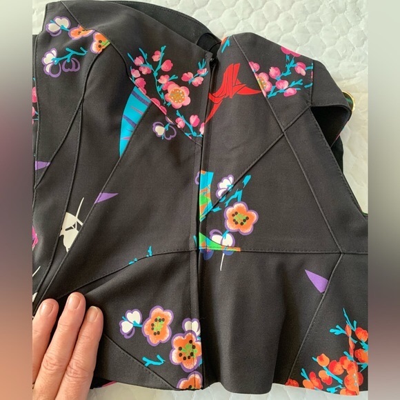 Versace by H&M size 6 floral corset top - Picture 12 of 16